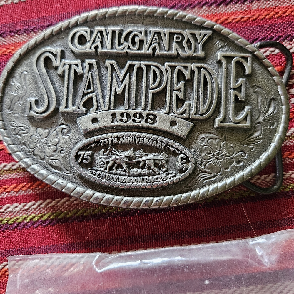 Calgary Stampede 1998 Belt Buckle